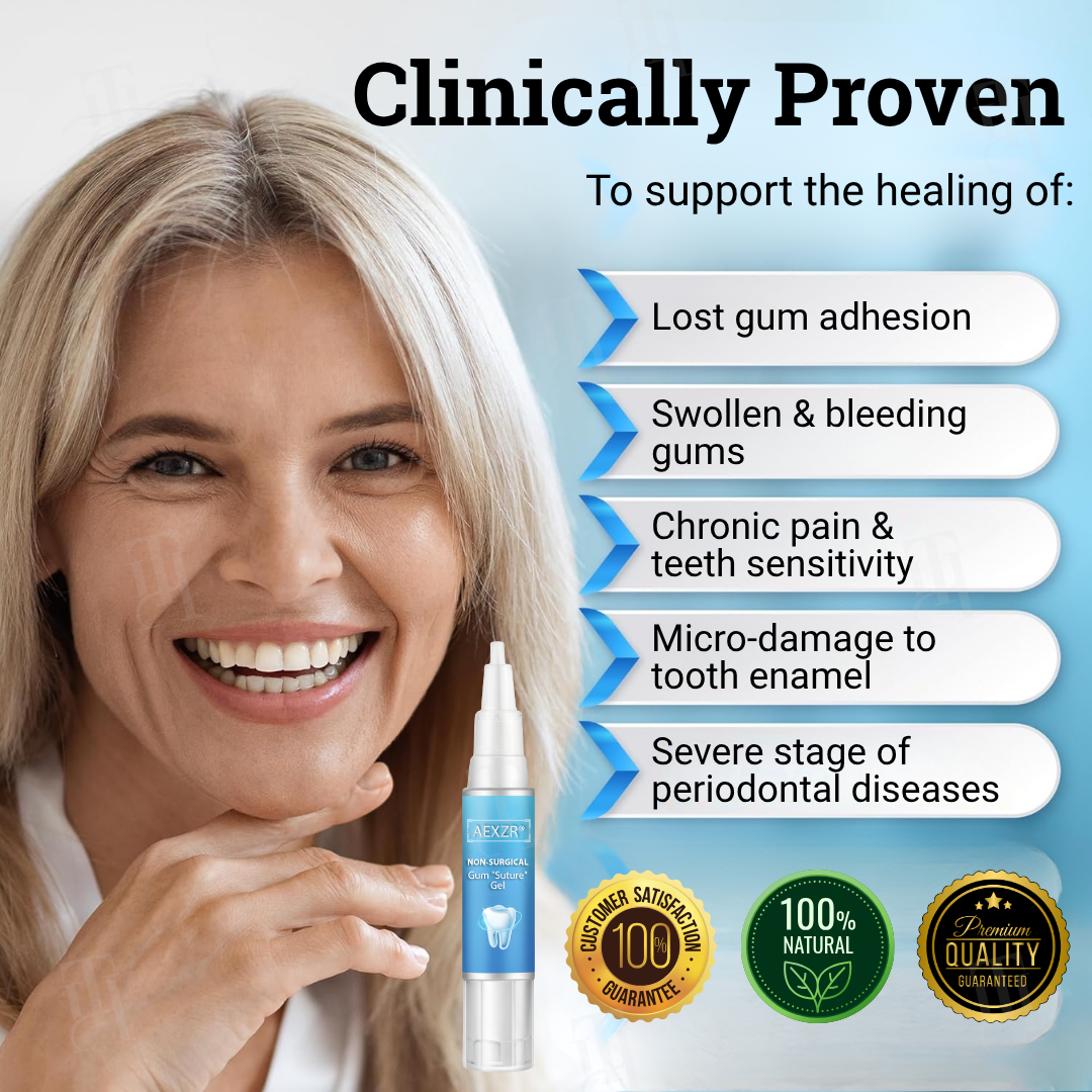 👨‍⚕️ Dentist's Choice ? AEXZR® Non-Surgical Gum "Suture" Gel