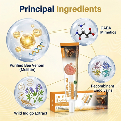 RZXEA™ Bee Venom Bio-Peptide 2-Min Instant Itch Relief Cream