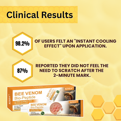 RZXEA™ Bee Venom Bio-Peptide 2-Min Instant Itch Relief Cream